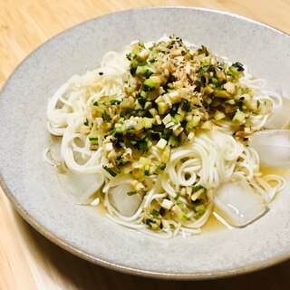 山形だしアレンジ(1)栄養たっぷり素麺